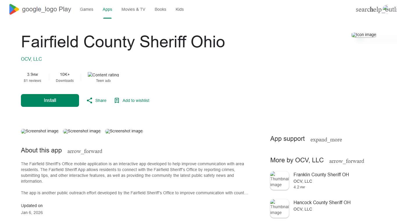 Fairfield County Sheriff Ohio - Apps on Google Play